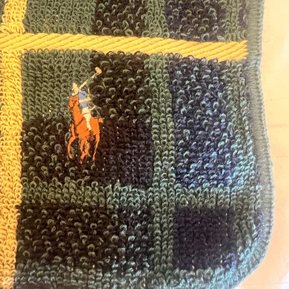 Vintage Ralph Lauren Polo washcloth